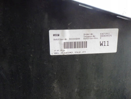 BMW 3 M3 G81 TOURING KOMBI Rear Bumper