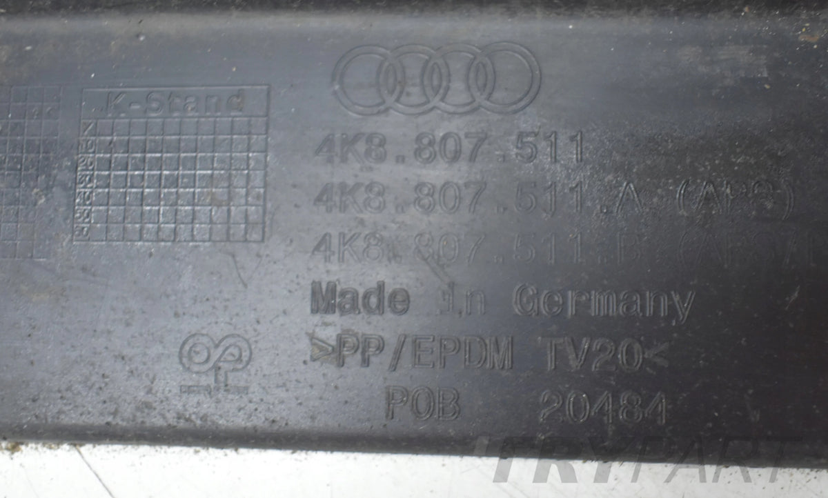 AUDI A7 II 4K8 REAR BUMPER + BOTTOM