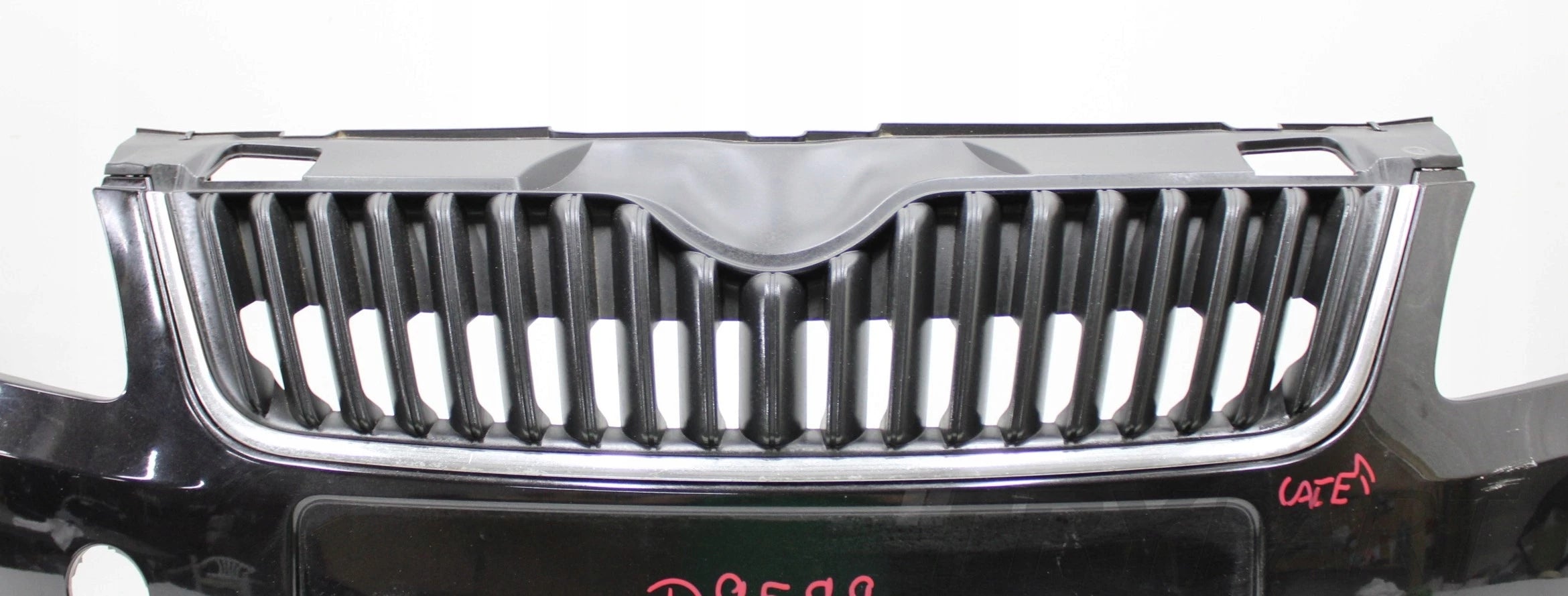 SKODA FABIA II LIFT 5J0 FRONT BUMPER ORIGINAL + GRILLE