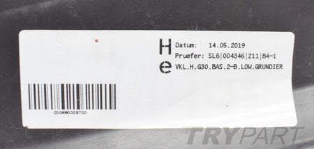 BMW 5 V G30 REAR BUMPER ORG SEDAN