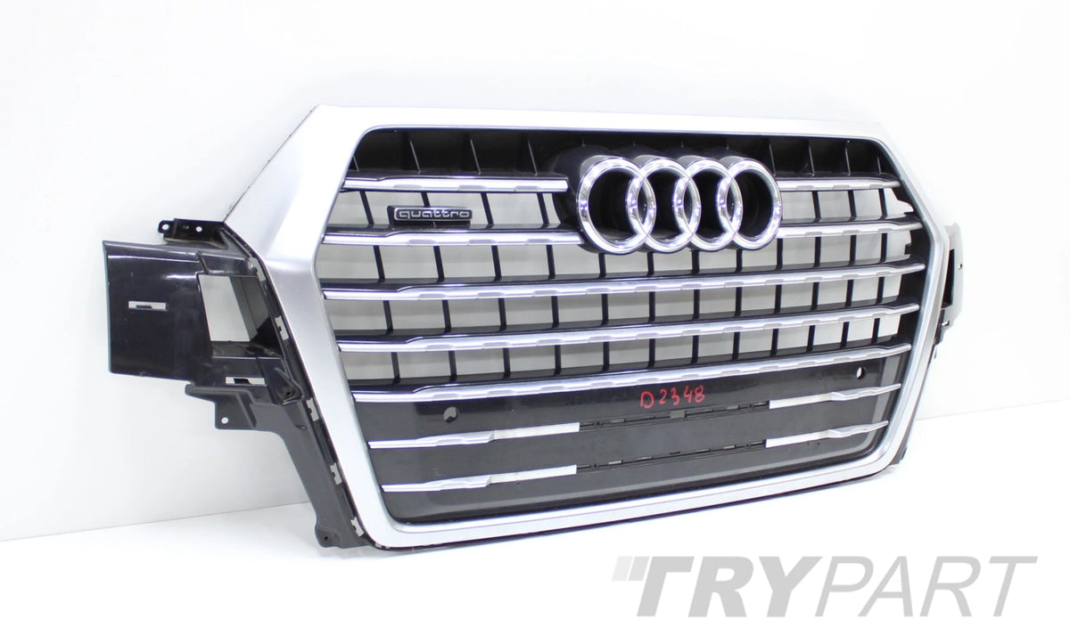 AUDI Q7 II 4M0 CHROME FRONT BUMPER GRILLE ORG 4M0853651