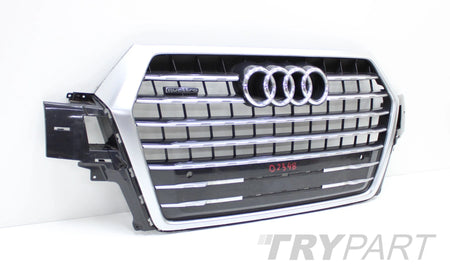 AUDI Q7 II 4M0 CHROME FRONT BUMPER GRILLE ORG 4M0853651