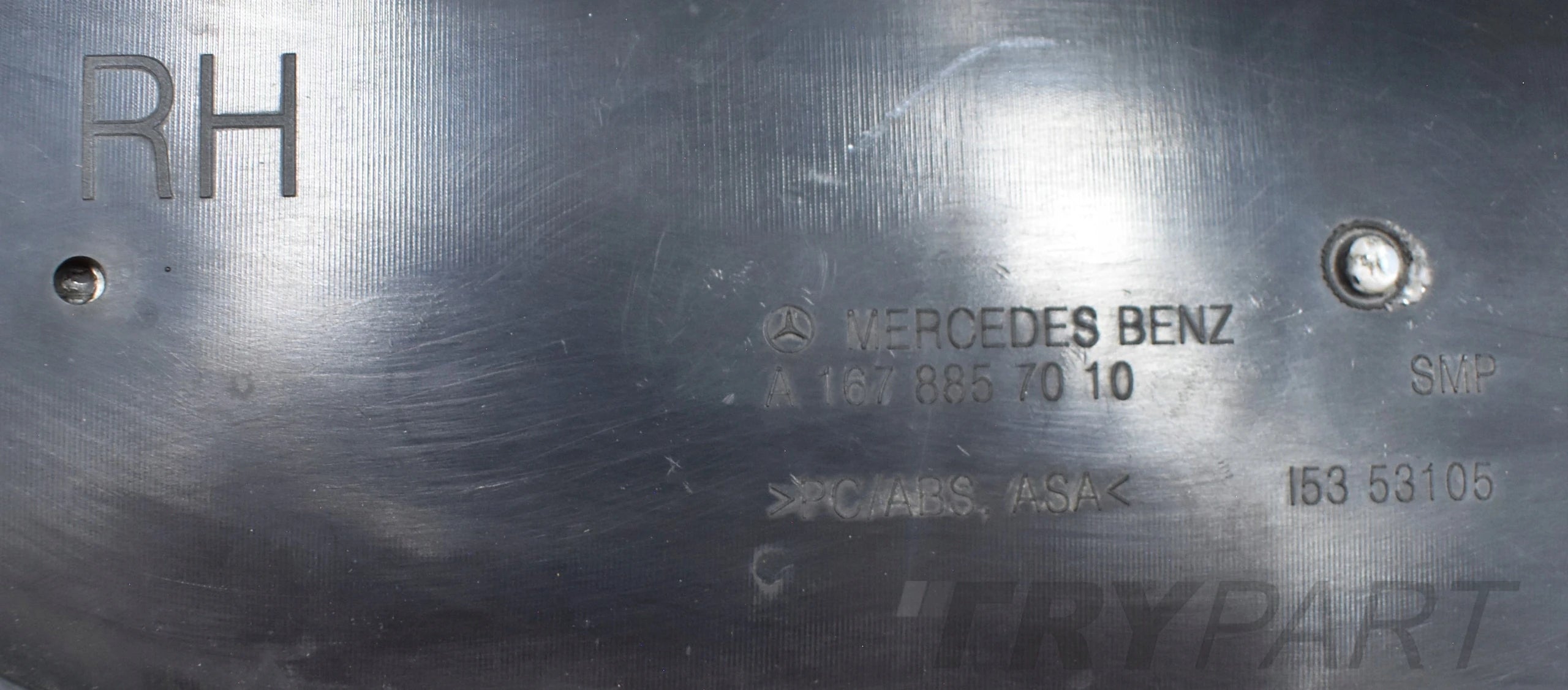 MERCEDES GLS W167 MAYBACH RIGHT BUMPER GRILLE FRONT ORIGINAL