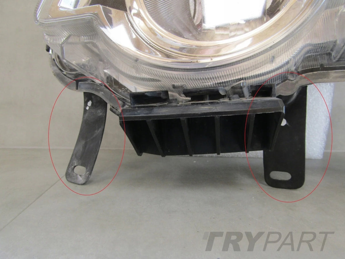 Headlight Nissan X Trail T31 LIFT STANDARD LENS 10-13 LH LEFT