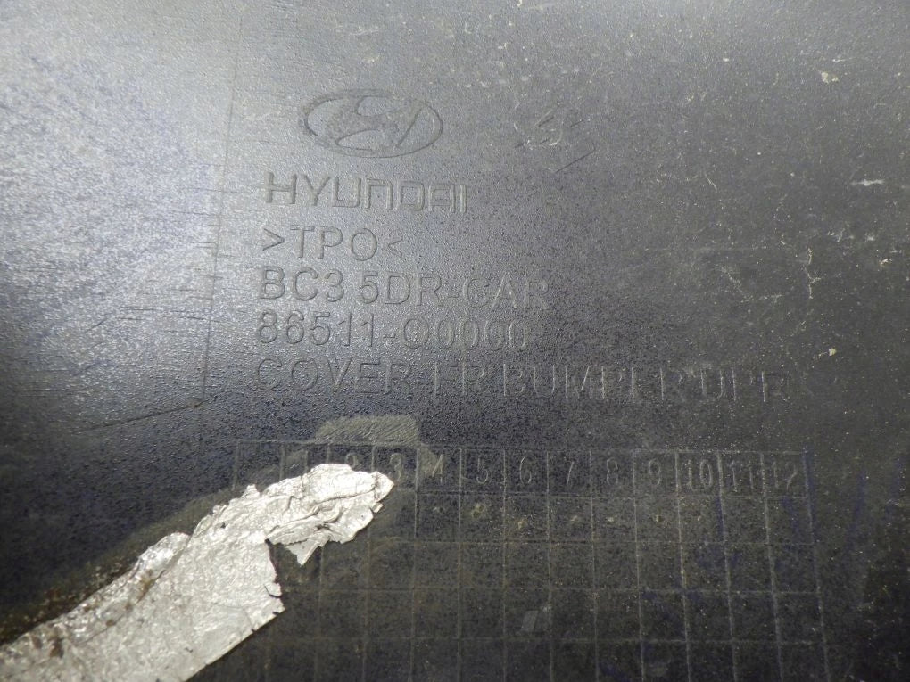 HYUNDAI I20 III 3 2020- 86511-Q0000 Front Bumper