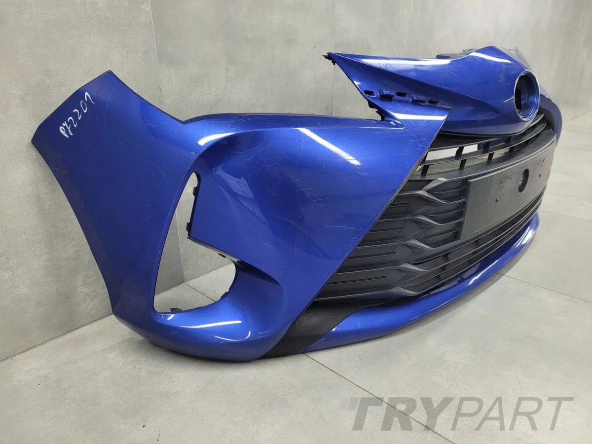 Front Bumper For Toyota Yaris 3 III Facelift 17-