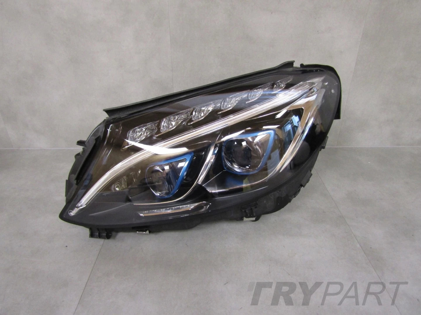 MERCEDES C-CLASS W205 HEADLIGHT ILS HYBRID 14-21 LH LEFT A2059063704