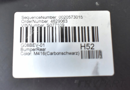 BMW IX3 IX 3 G08 REAR BUMPER ORG