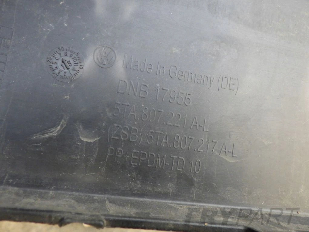 VW TOURAN III 3 5TA 2015- front bumper