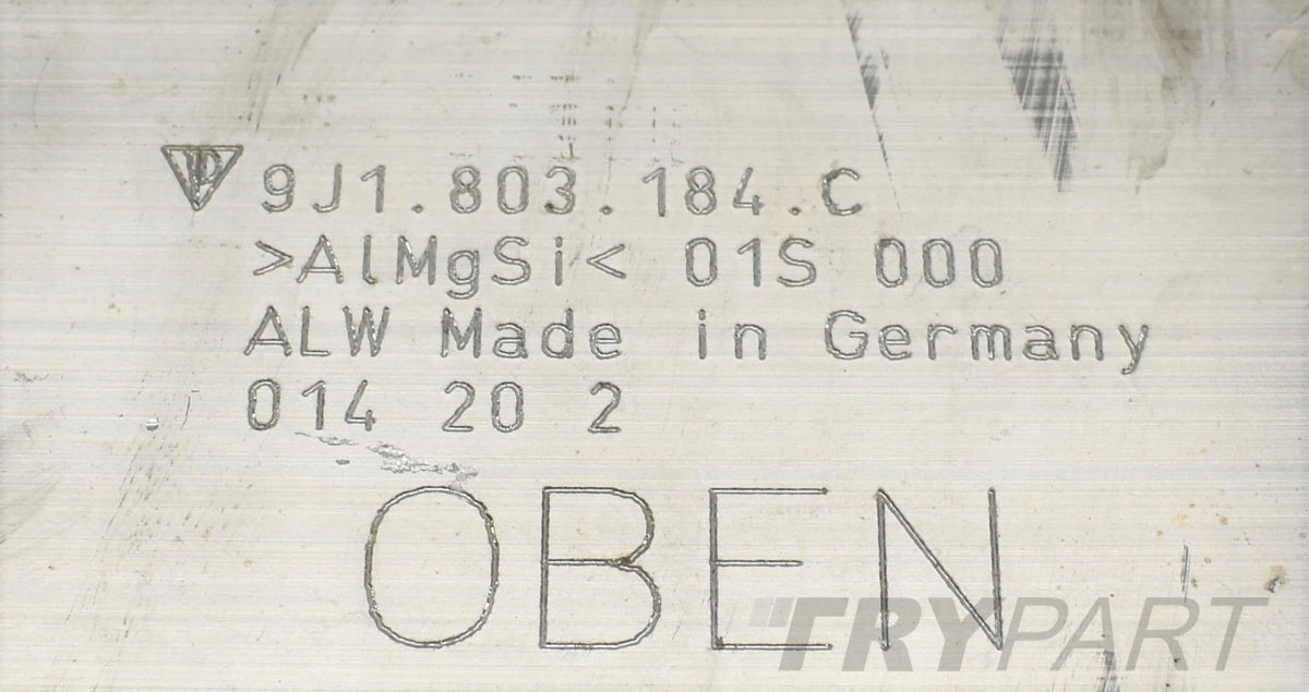 PORSCHE TAYCAN 9J1 REAR WHEEL BEAM REINFORCEMENT ORG