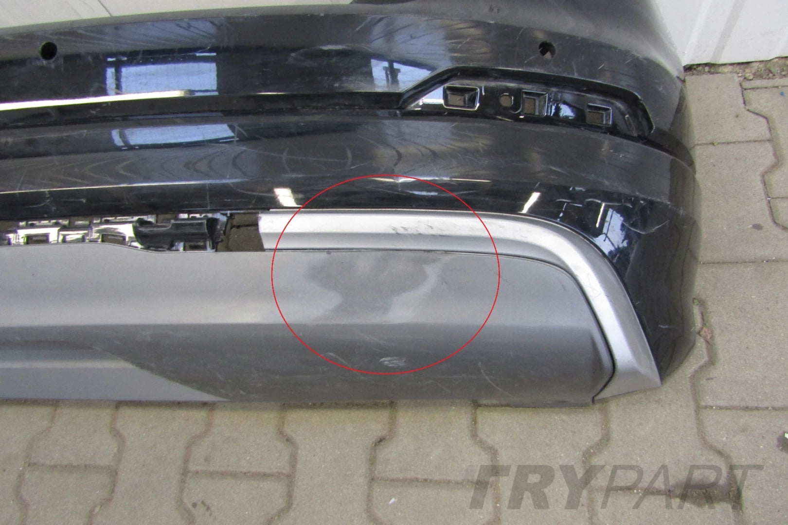 Rear Bumper AUDI Q2 81A S-LINE 16-