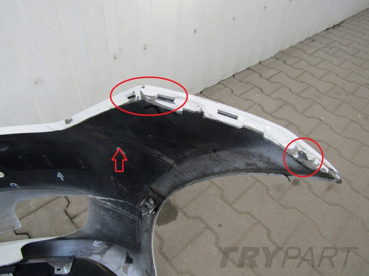 Front Bumper Tesla S Lift 16- (Plate + Frame)