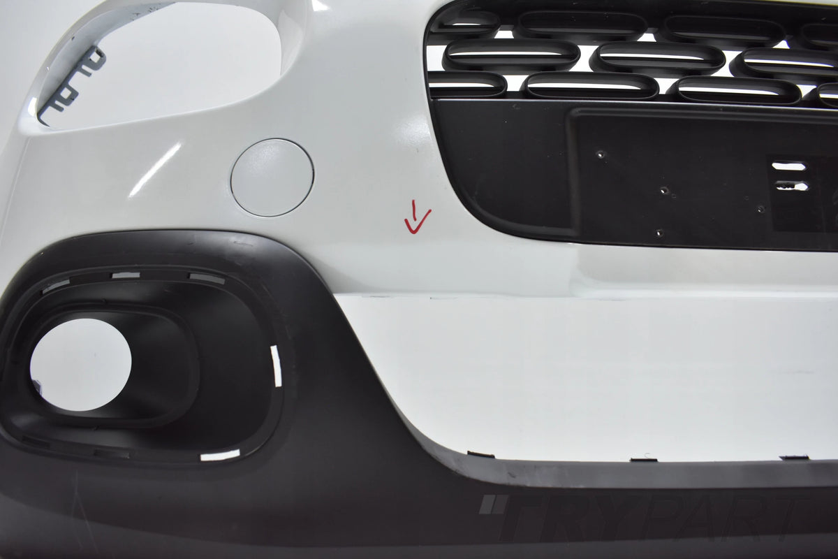 CITROEN C3 III FRONT BUMPER ORIGINAL + GRILLE