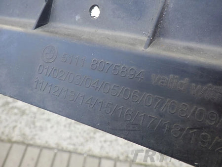 BMW X1 F48 M-PAKIET LCI LIFT front bumper beam slider mount