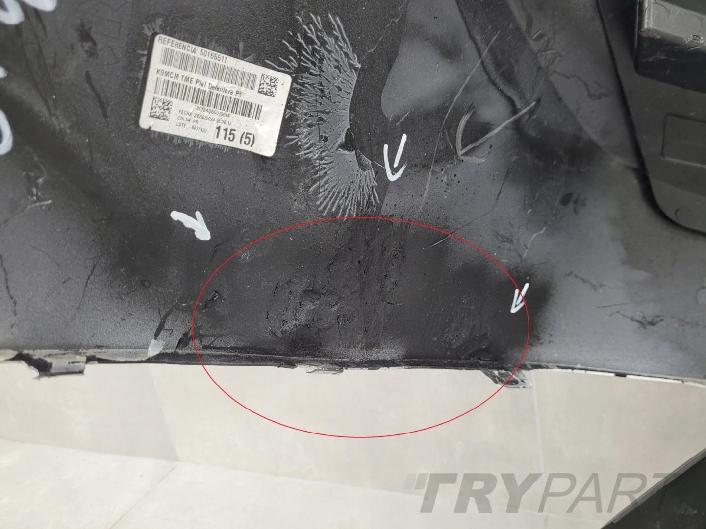 Front Bumper TOYOTA PROACE CITY LIFT 23-