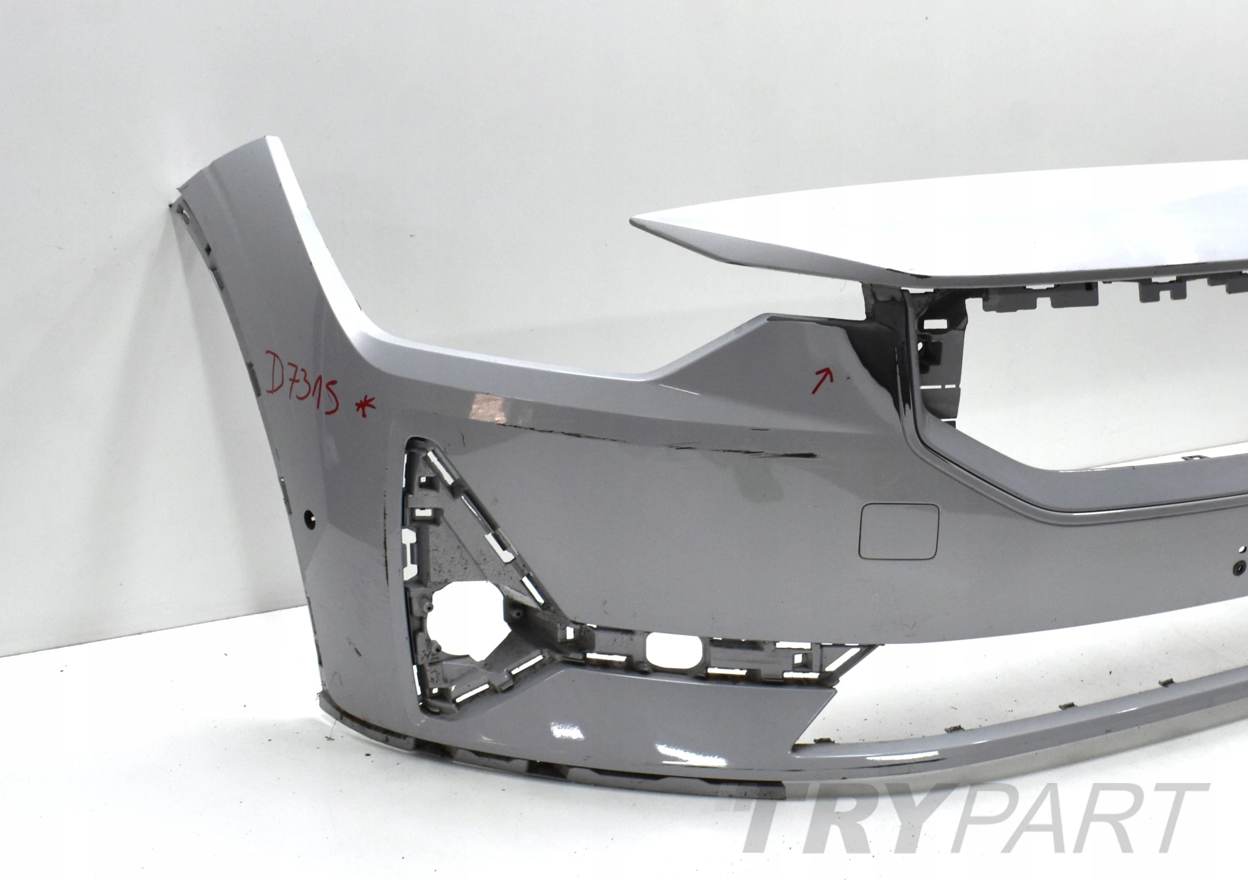 POLESTAR II FRONT BUMPER ORG + CHROME GRILLE