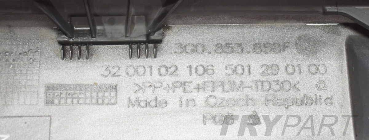 VW PASSAT B8 3G DOOR SILL PANEL RIGHT SILL + FRAME