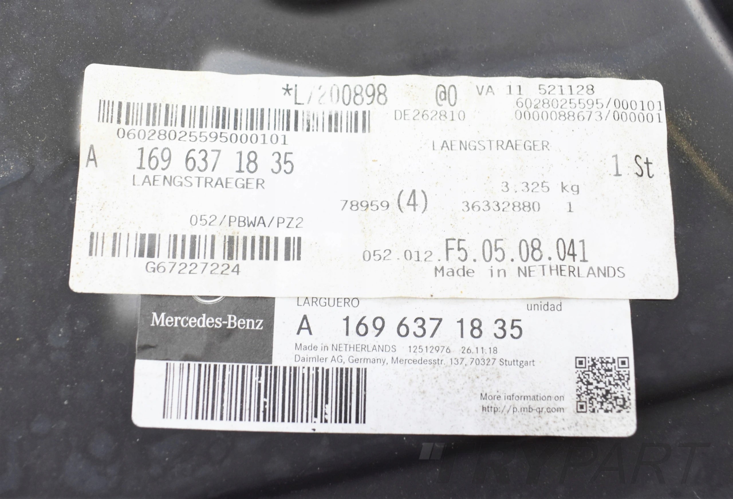 MERCEDES A CLASS W169 RIGHT SILL POST CLADDING
