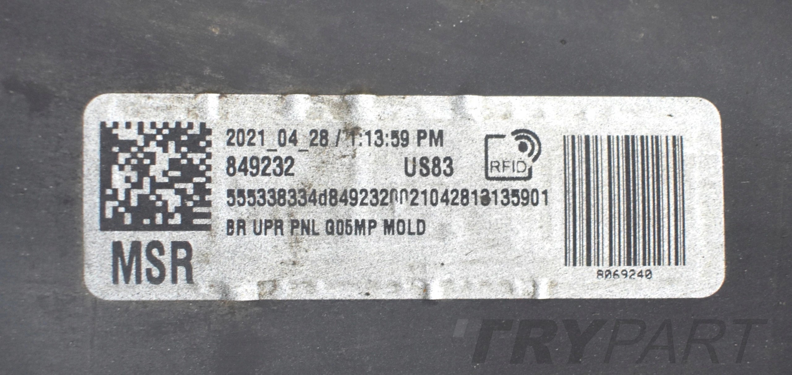 BMW X5 G05 M PACKAGE REAR BUMPER ORIGINAL + BOTTOM