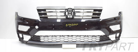 VW TIGUAN II 5NN ALLSPACE FRONT BUMPER ORG + GRILLE