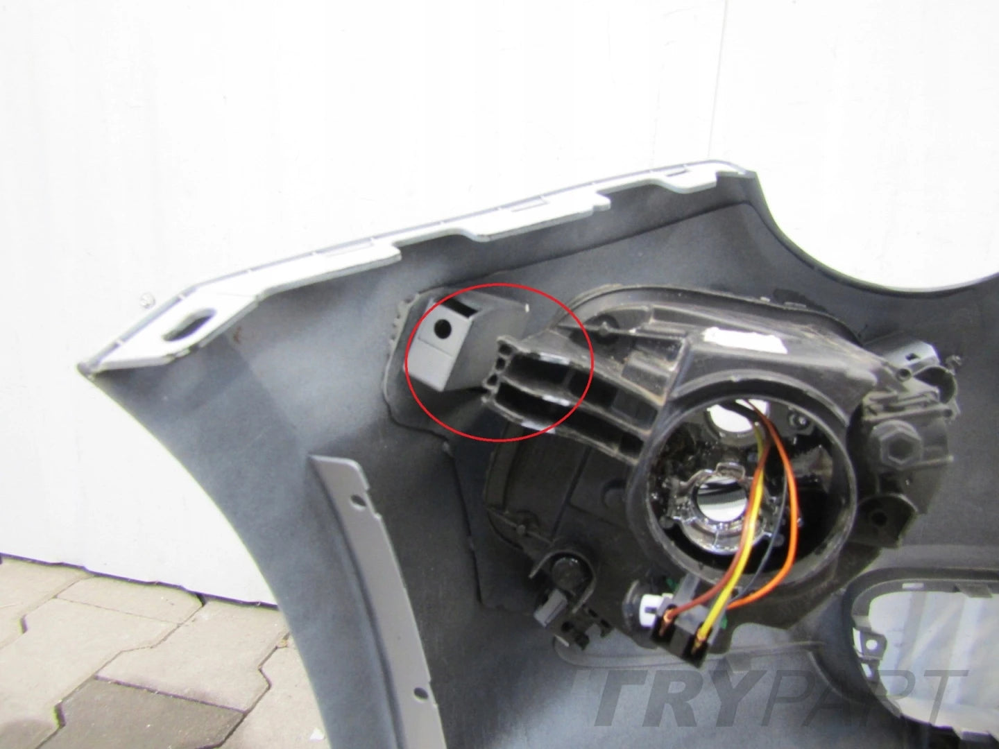 Front Bumper for Fiat 500 Lift 15-