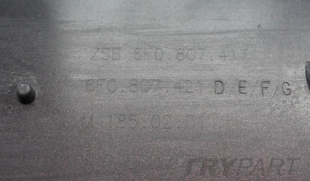 SEAT IBIZA 5 V 6F0 REAR BUMPER REAR SUPER CONDITION