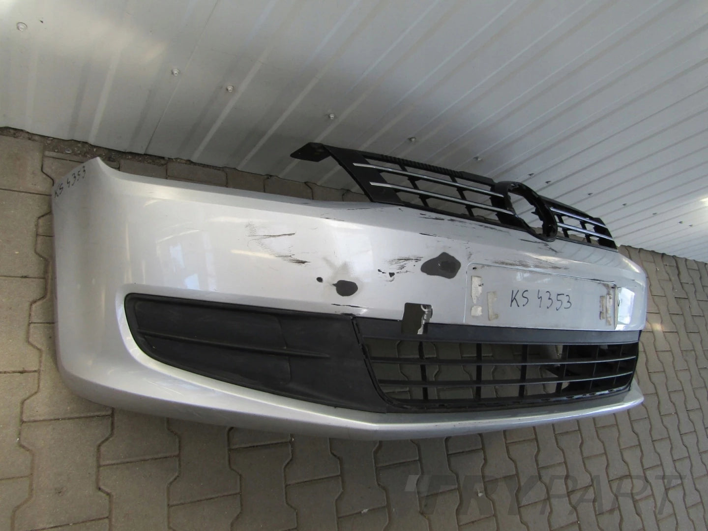 Front Bumper VW Sharan 2 II 7N0 10-