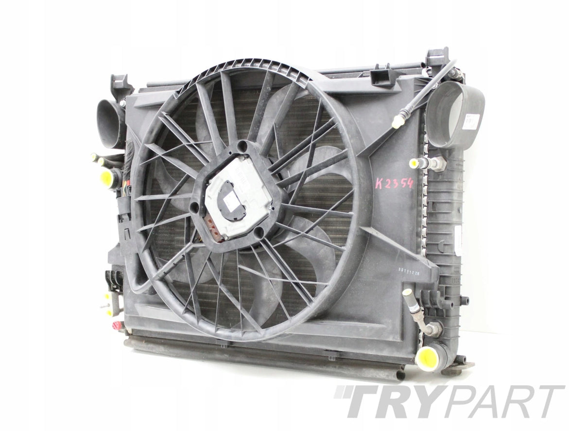 MERCEDES SL 230 W230 LIFT WATER RADIATOR FAN COMPLETE A2305000104