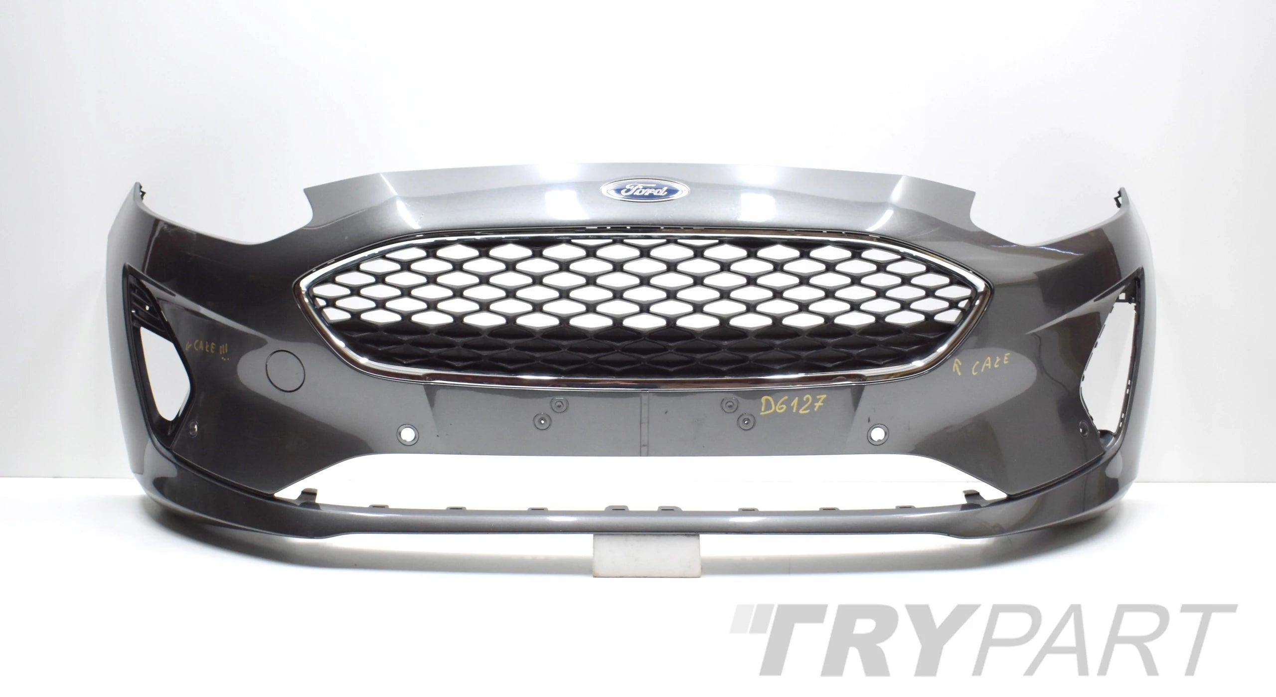 FORD FIESTA MK8 FRONT BUMPER ORIGINAL + COMPLETE GRILLE !!!