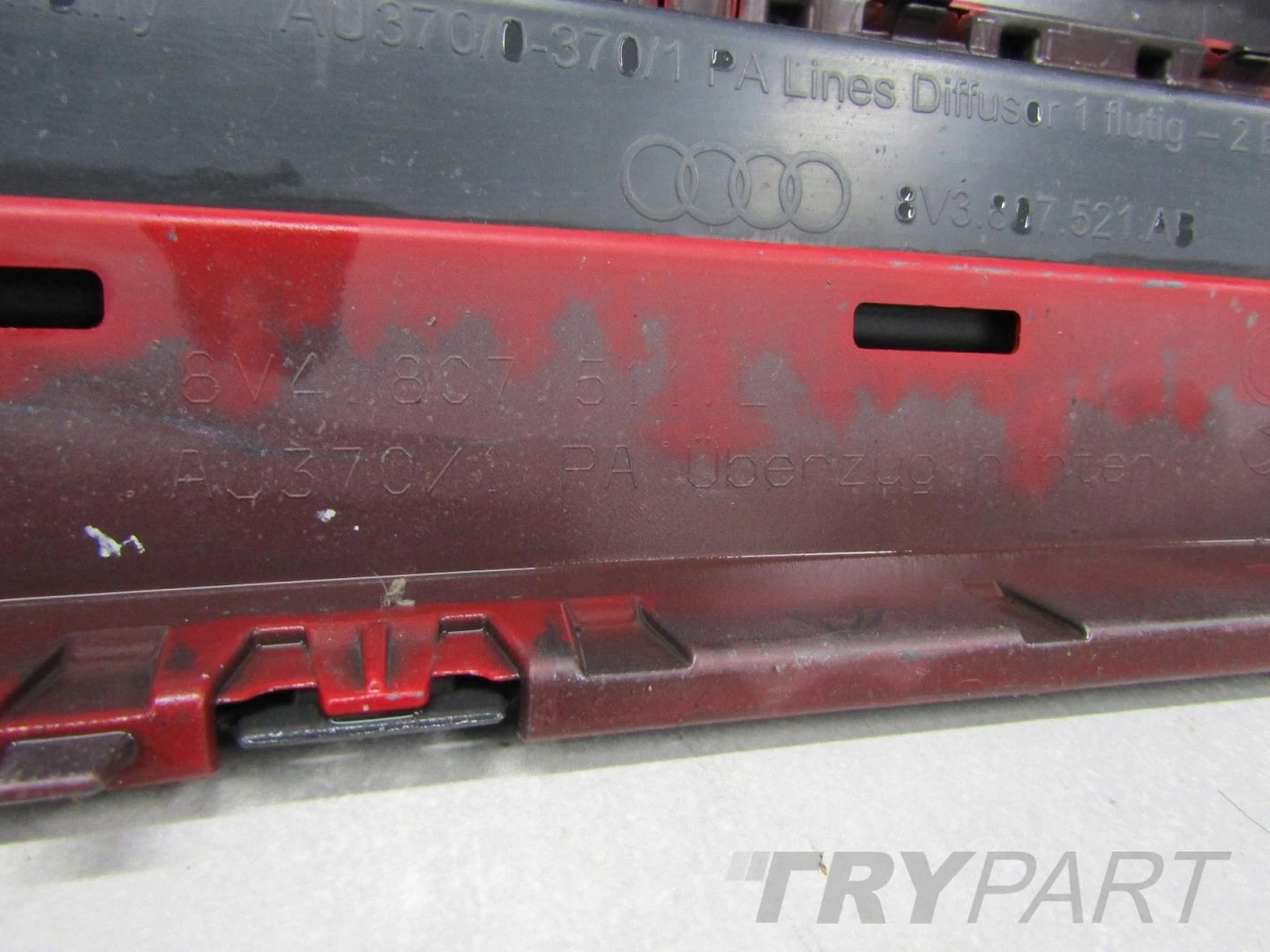 Rear Bumper Audi A3 8V4 Sportback Facelift 16-19