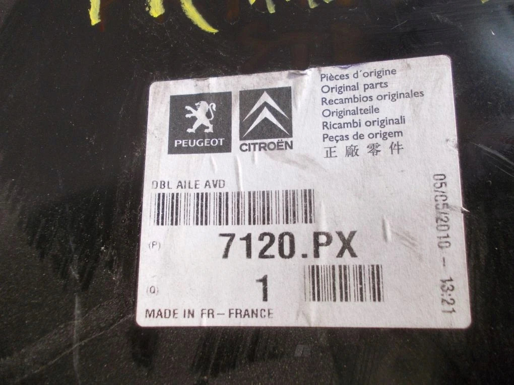 PEUGEOT 308 QUARTER LONGERON APRON RIGHT