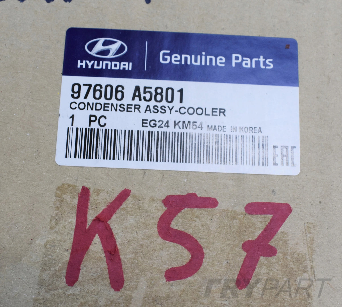 KIA CEED HYUNDAI I30 A/C CONDENSER ORG