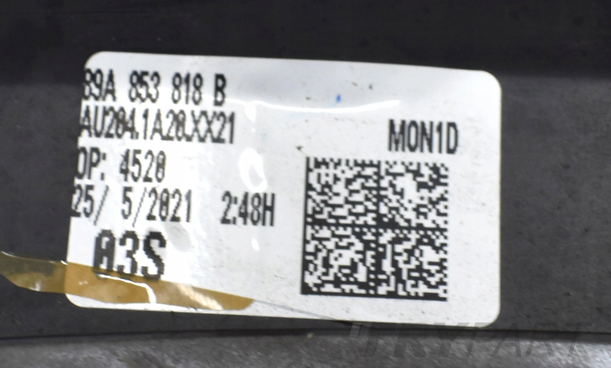 AUDI Q4 89A RIGHT REAR FENDER TRIM ORIGINAL