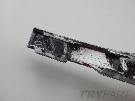 MERCEDES C-CLASS 206 W206 BUMPER TRIM CHROME REAR RIGHT ADD-ON