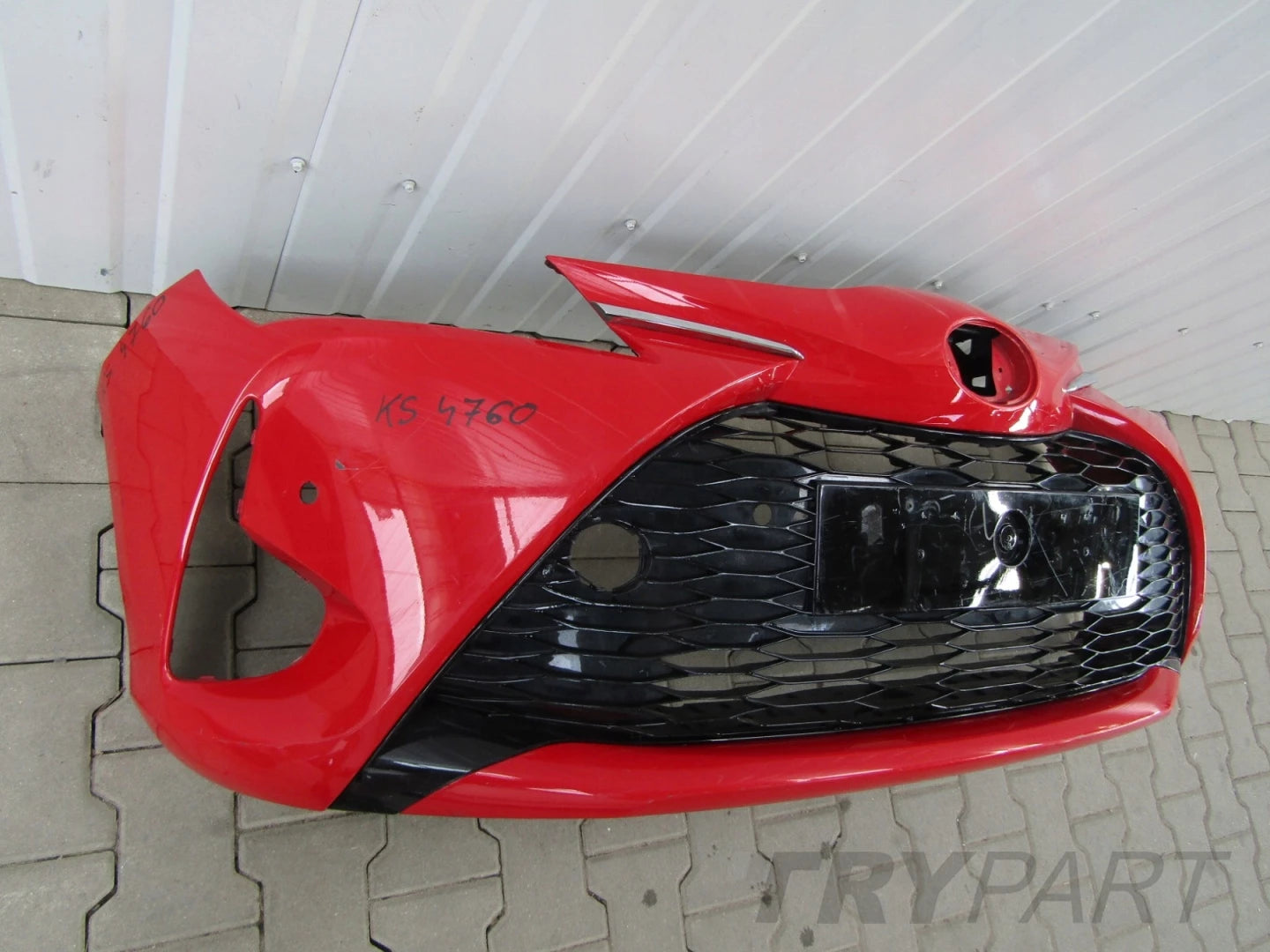 Front Bumper For Toyota Yaris 3 III Facelift 17-