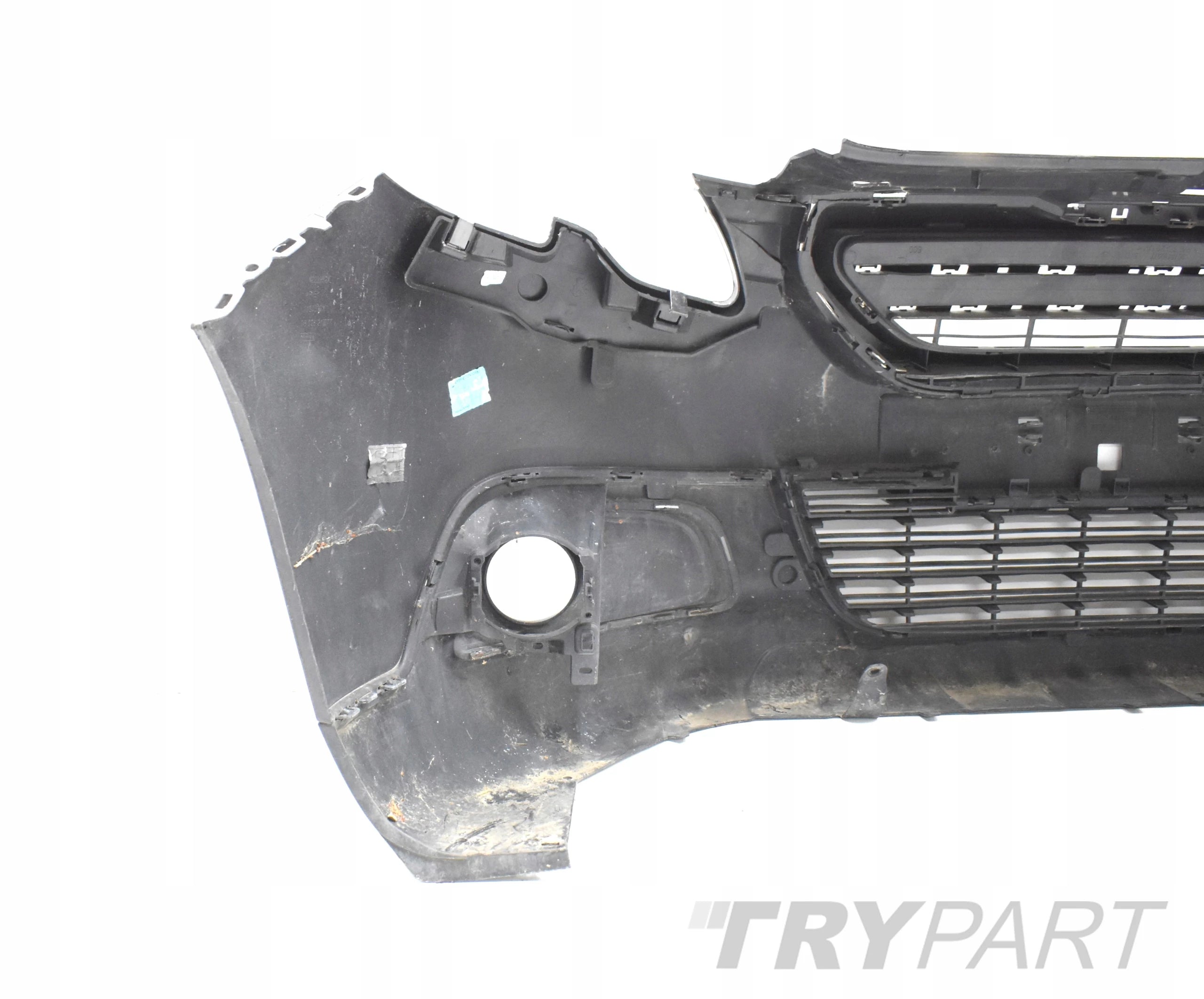 PEUGEOT 2008 I FRONT BUMPER ORIGINAL + BOTTOM + GRILLE