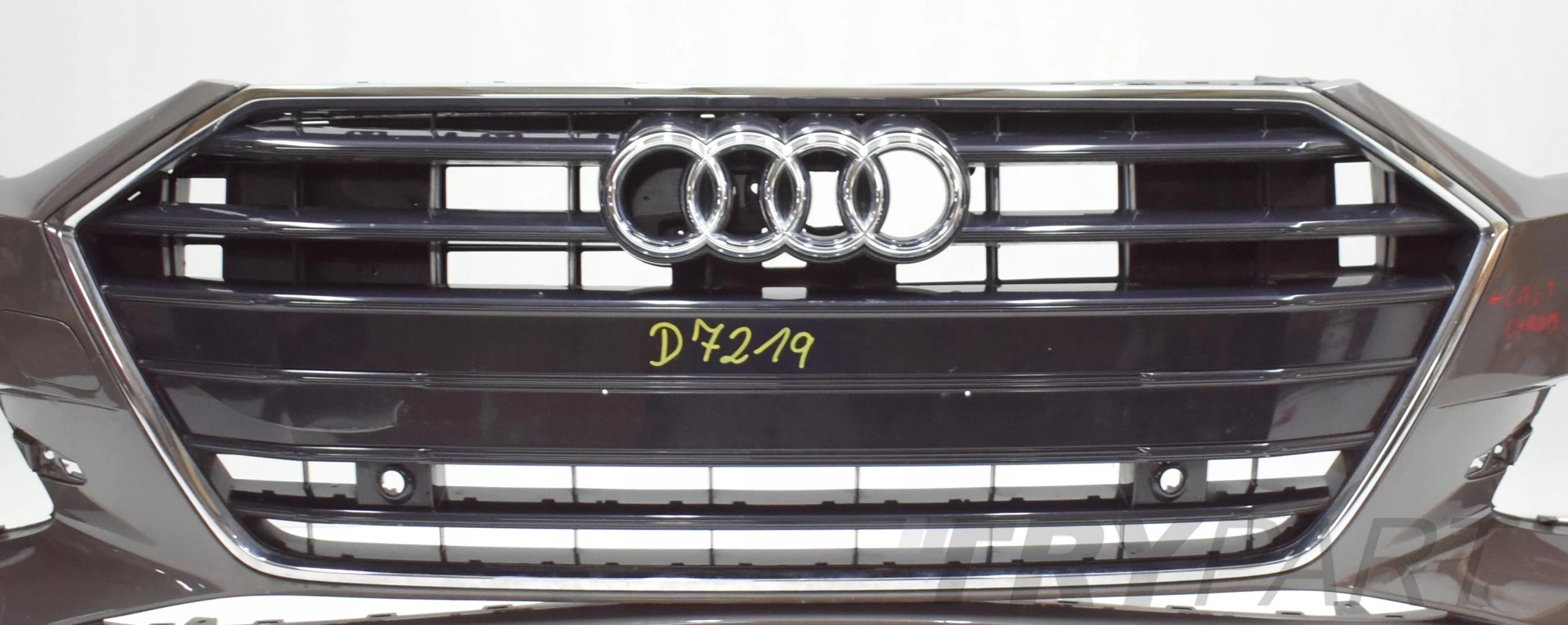 AUDI A7 C8 4K8 FRONT BUMPER ORG + CHROME
