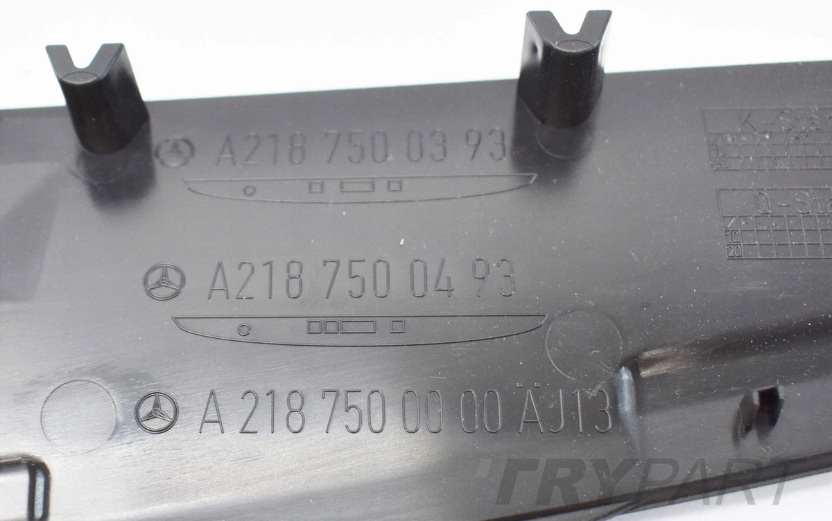 MERCEDES CLS W218 TRUNK LID TRIM NEW