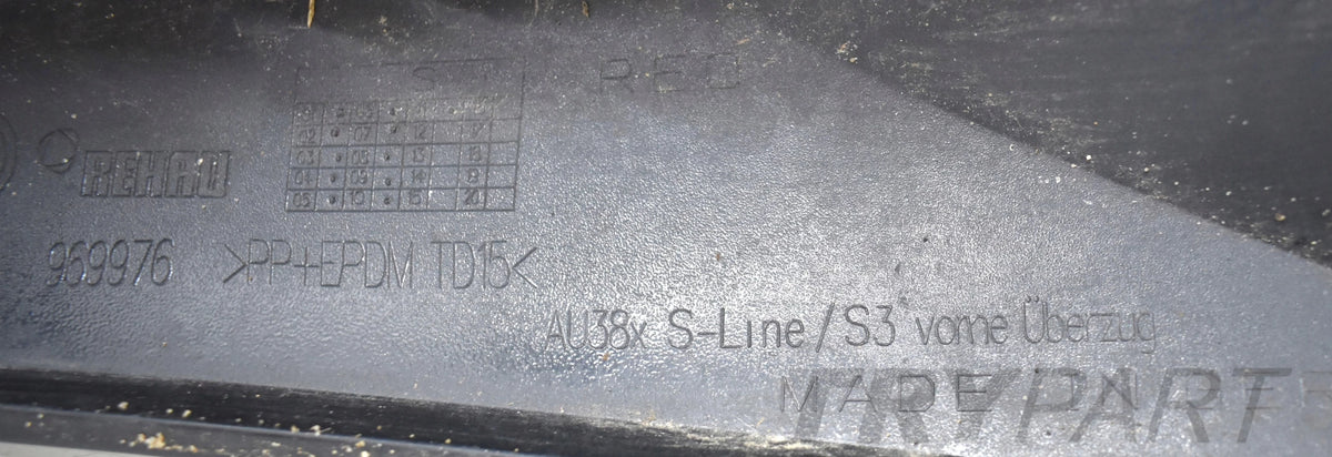 AUDI A3 8Y 8Y0 S LINE FRONT BUMPER ORG