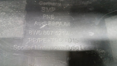 Rear bumper for AUDI A4 B9 ESTATE 8W9 FACELIFT 19-