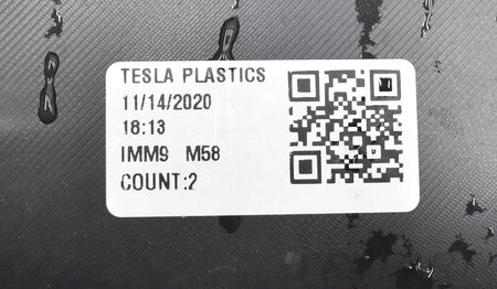 TESLA MODEL 3 REAR BUMPER ORG
