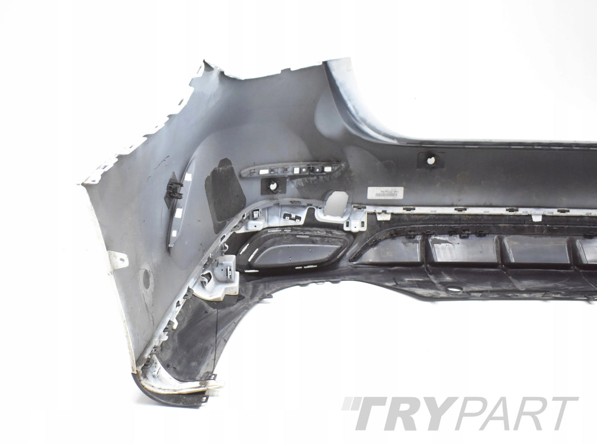 MERCEDES E-CLASS W214 AMG REAR BUMPER ORIGINAL SEDAN + BOTTOM + CHROME