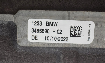 BMW IX20 IX ELECTRIC MOTOR REAR-WHEEL DRIVE REAR ORG