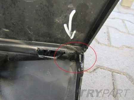 Rear Bumper MERCEDES EQS 297 AMG 21-