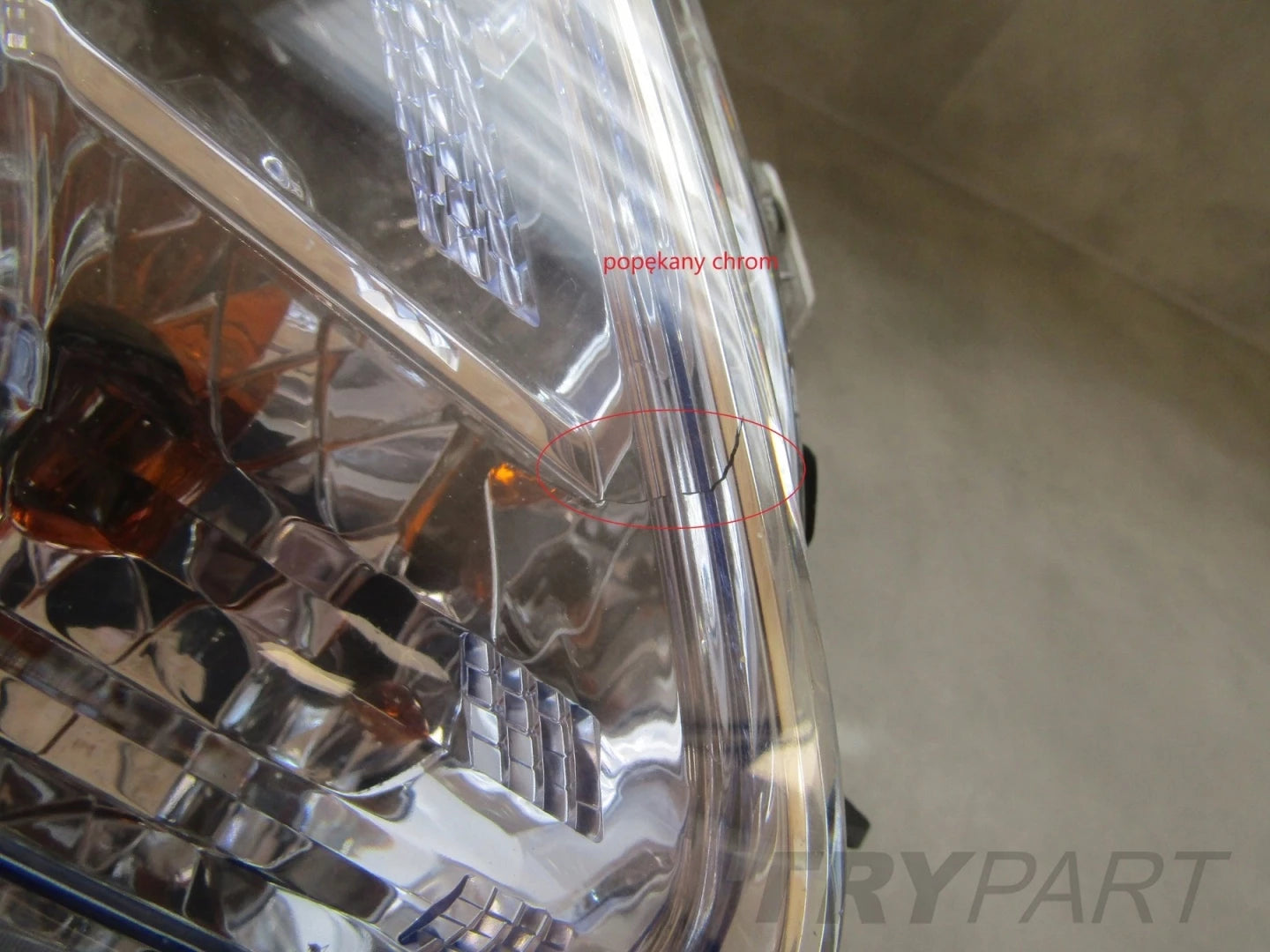 FRONT LAMP MITSUBISHI L200 V XENON NON-SWIVEL 15-19 RH