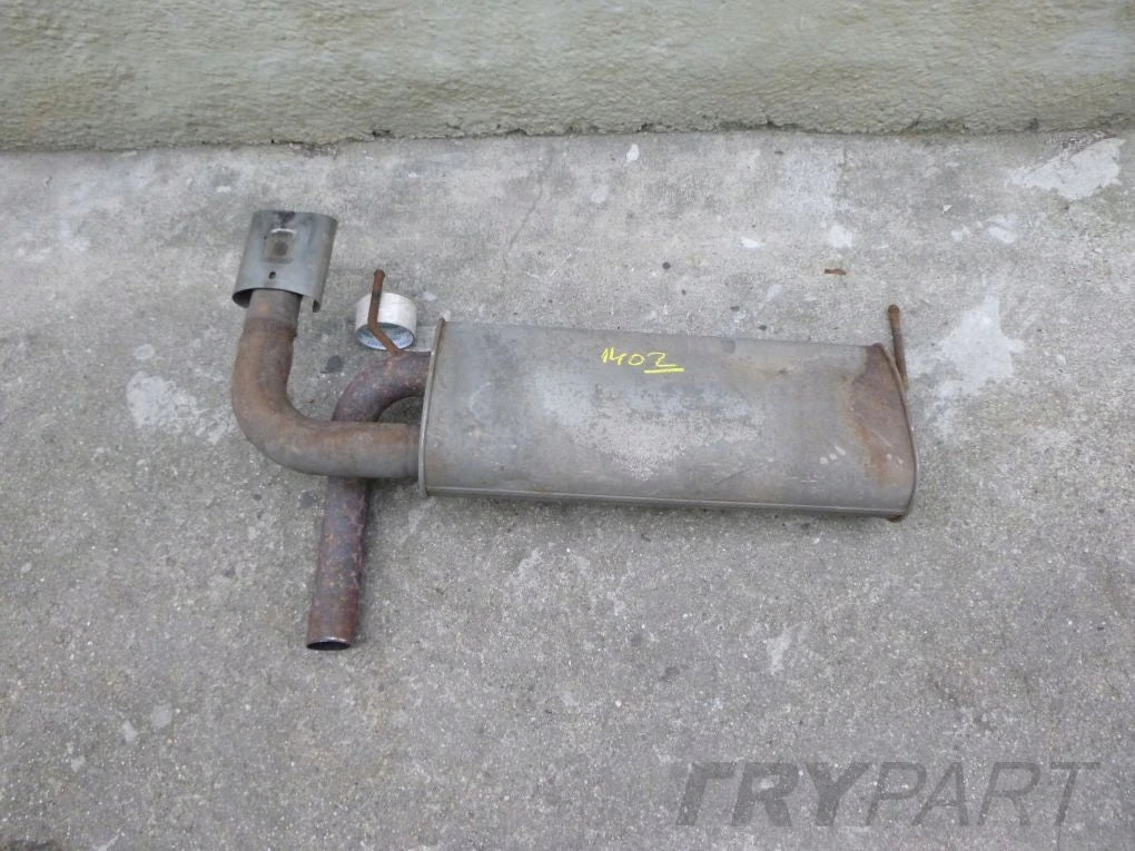 Opel Astra J 1.6 T Turbo Exhaust Muffler