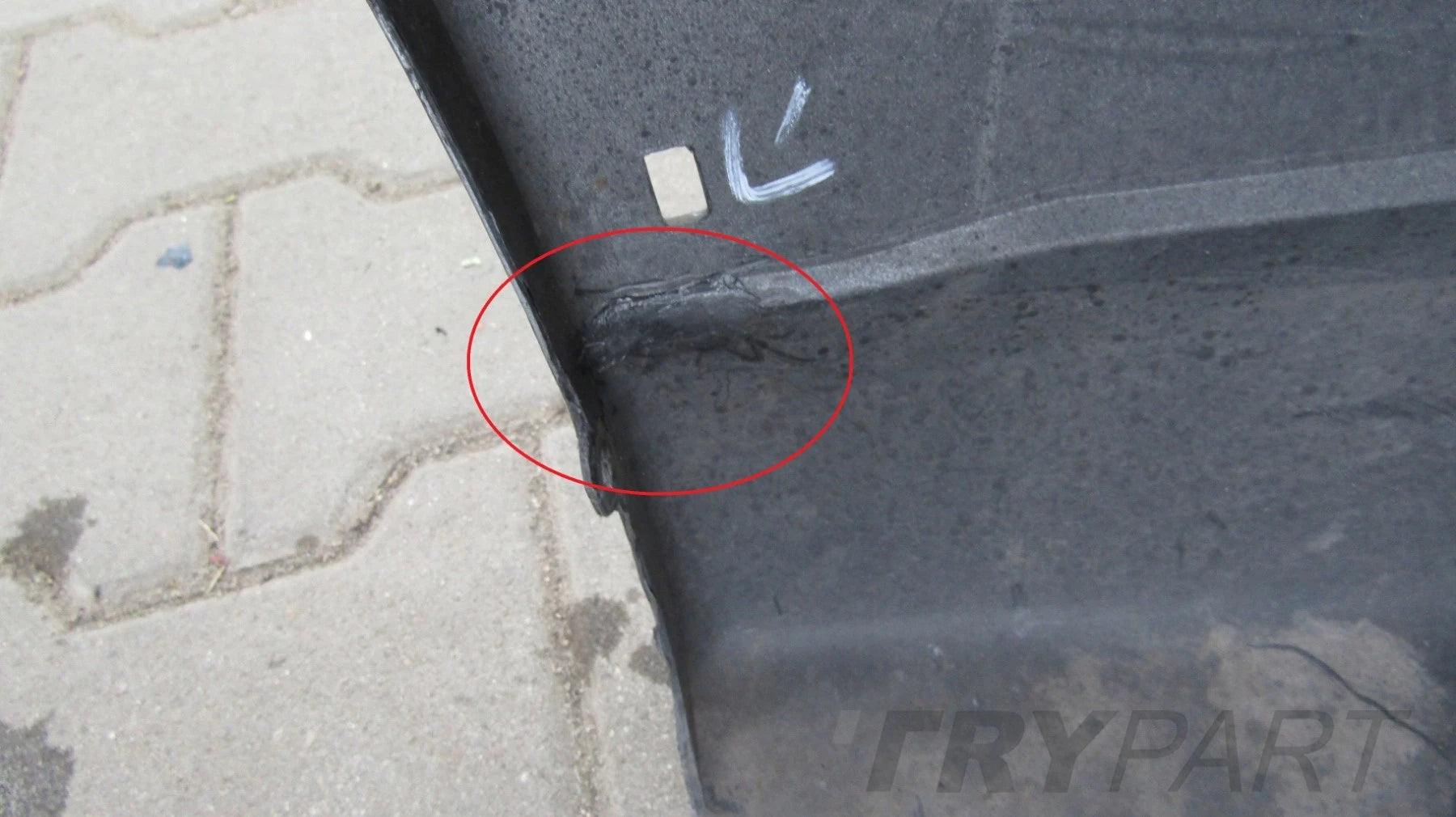 Rear Bumper MITSUBISHI OUTLANDER 3 III LIFT 18-