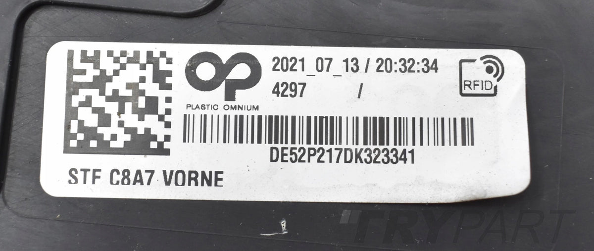 AUDI A6 C8 4K0 FRONT BUMPER ORG