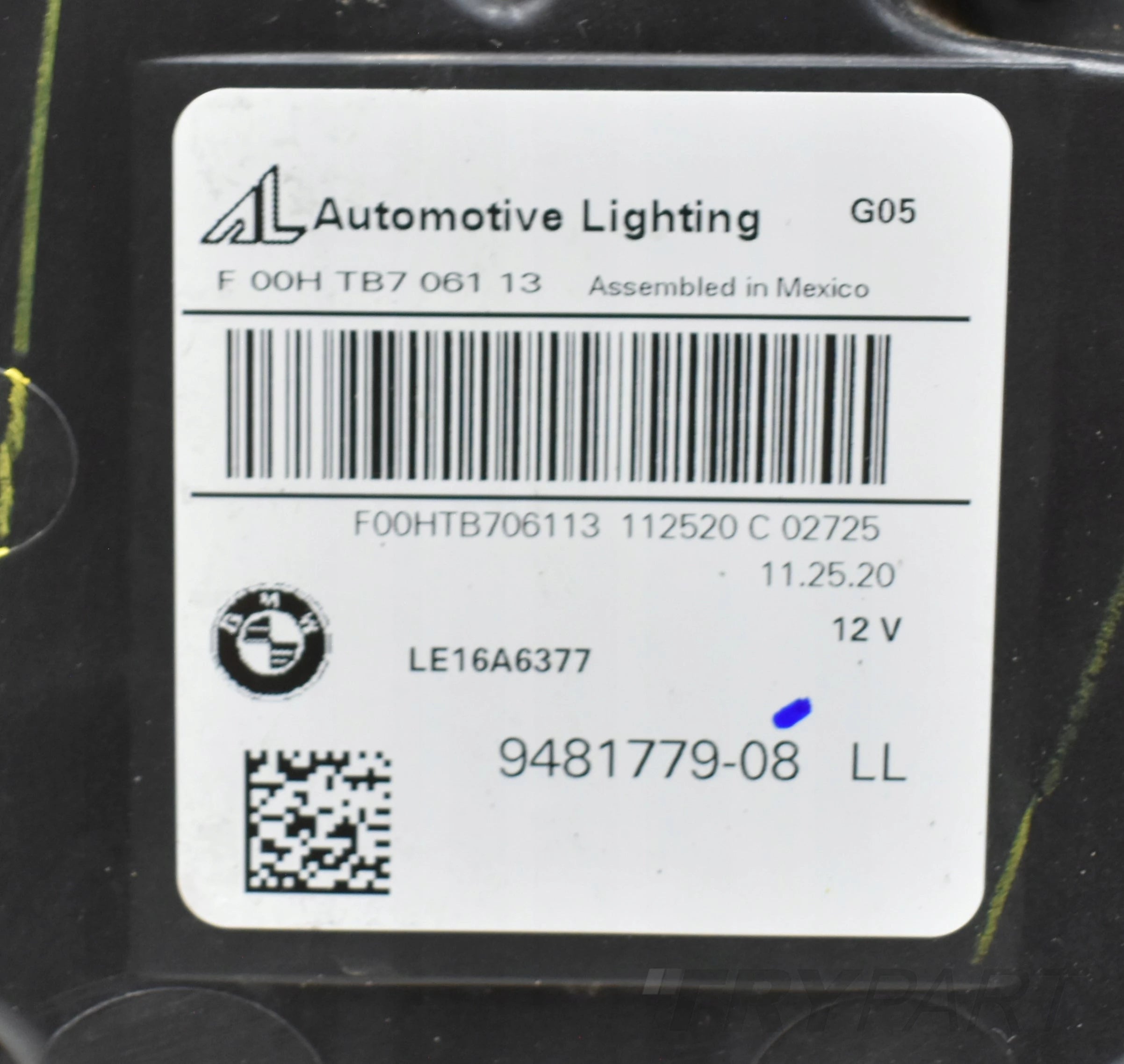 BMW X5 X6 G05 G06 LEFT FRONT HEADLIGHT ORG EU 9481779-08
