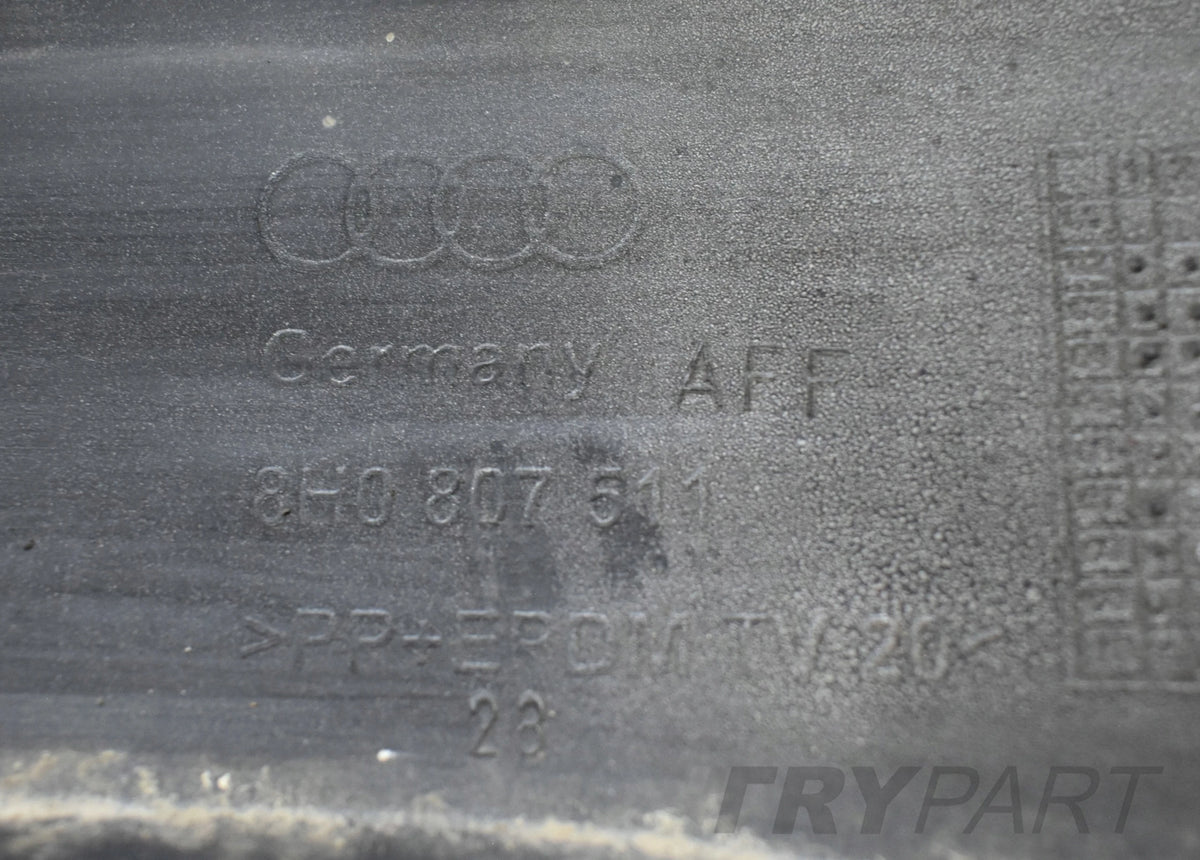AUDI A4 S4 B7 8H0 REAR BUMPER ORIGINAL CABRIO + BOTTOM PART